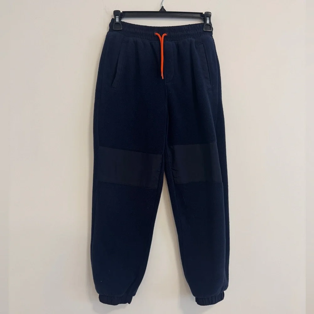 Old Navy Kids Navy Joggers with Orange Accent